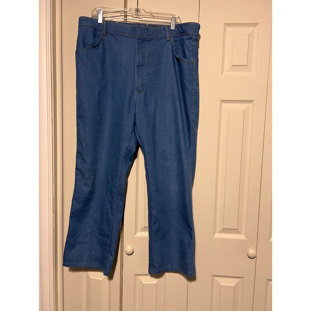 Vintage Wrangler Relaxed Fit Jeans Mens 42x29 Blue Denim EUC